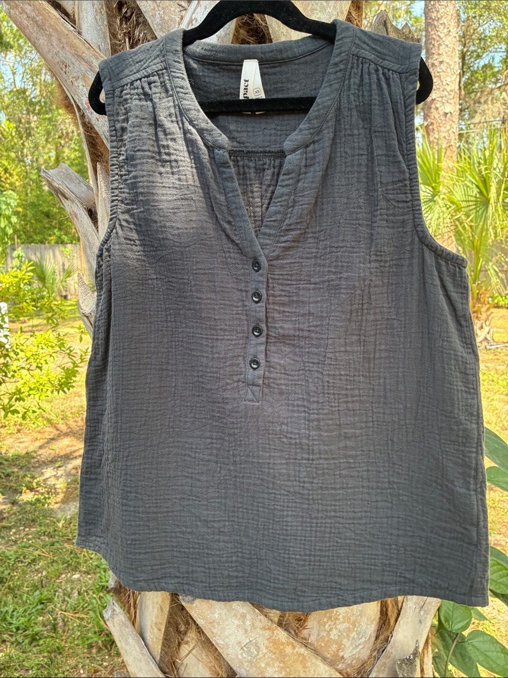 Pact sleeveless top